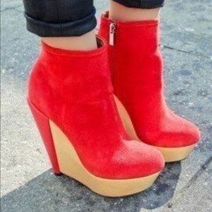 Kelsi Dagger Alicia Platform Wedge Booties